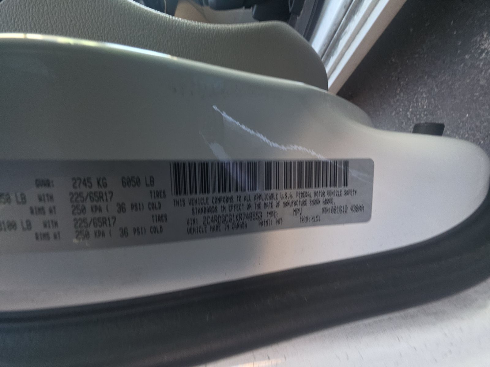 2019 Dodge Grand Caravan SXT FWD