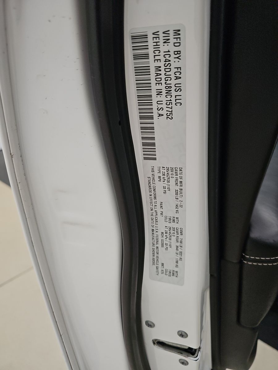 2022 Dodge Durango SRT 392 AWD