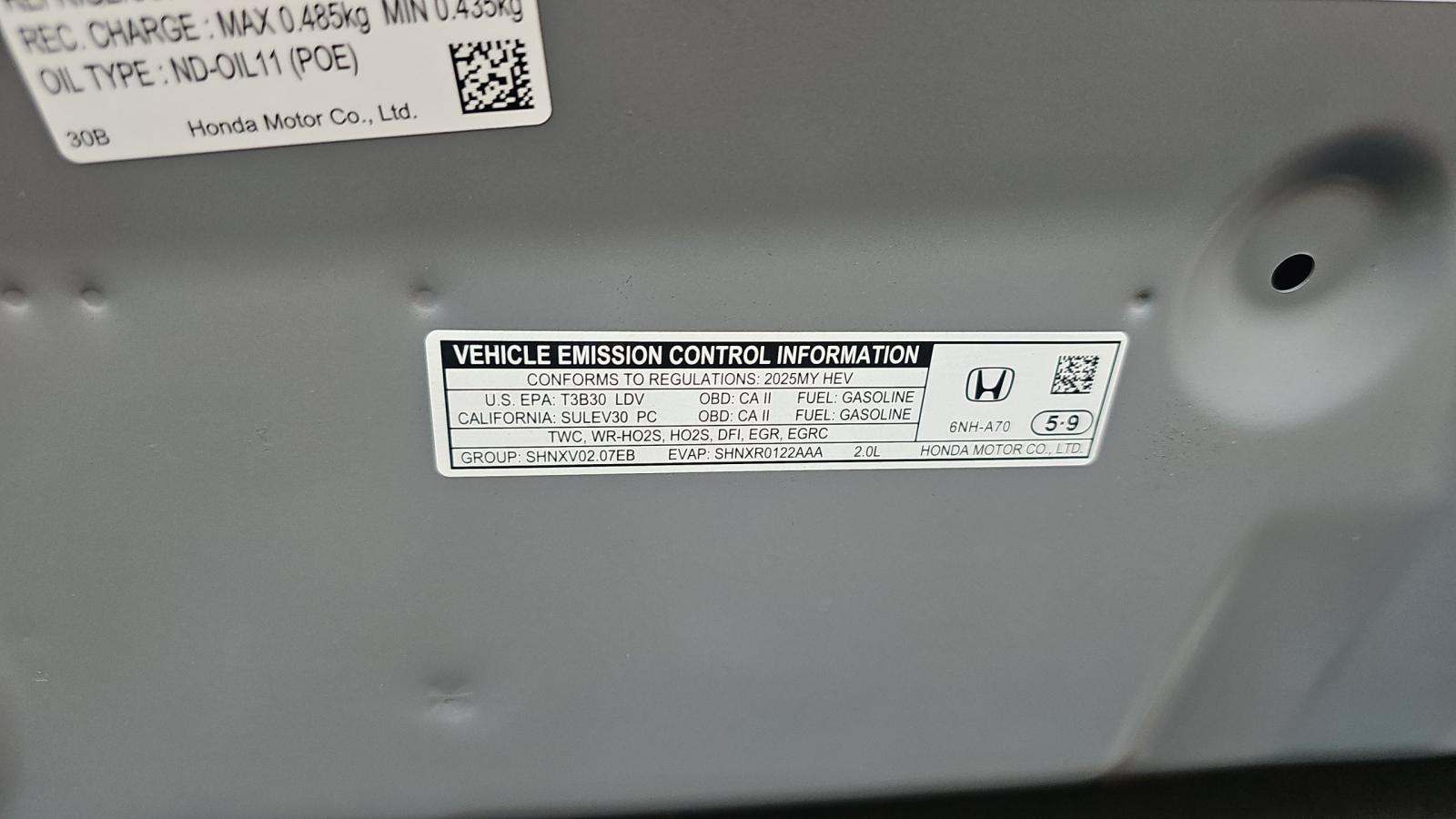 2025 Honda Accord Hybrid Sport-L FWD