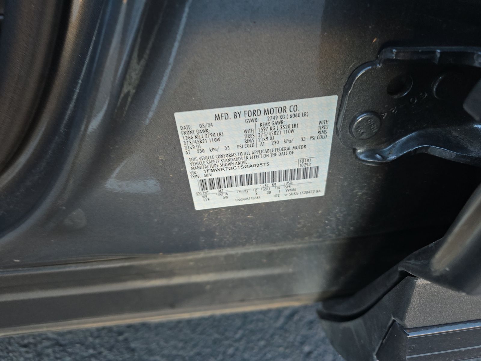 2025 Ford Explorer ST RWD