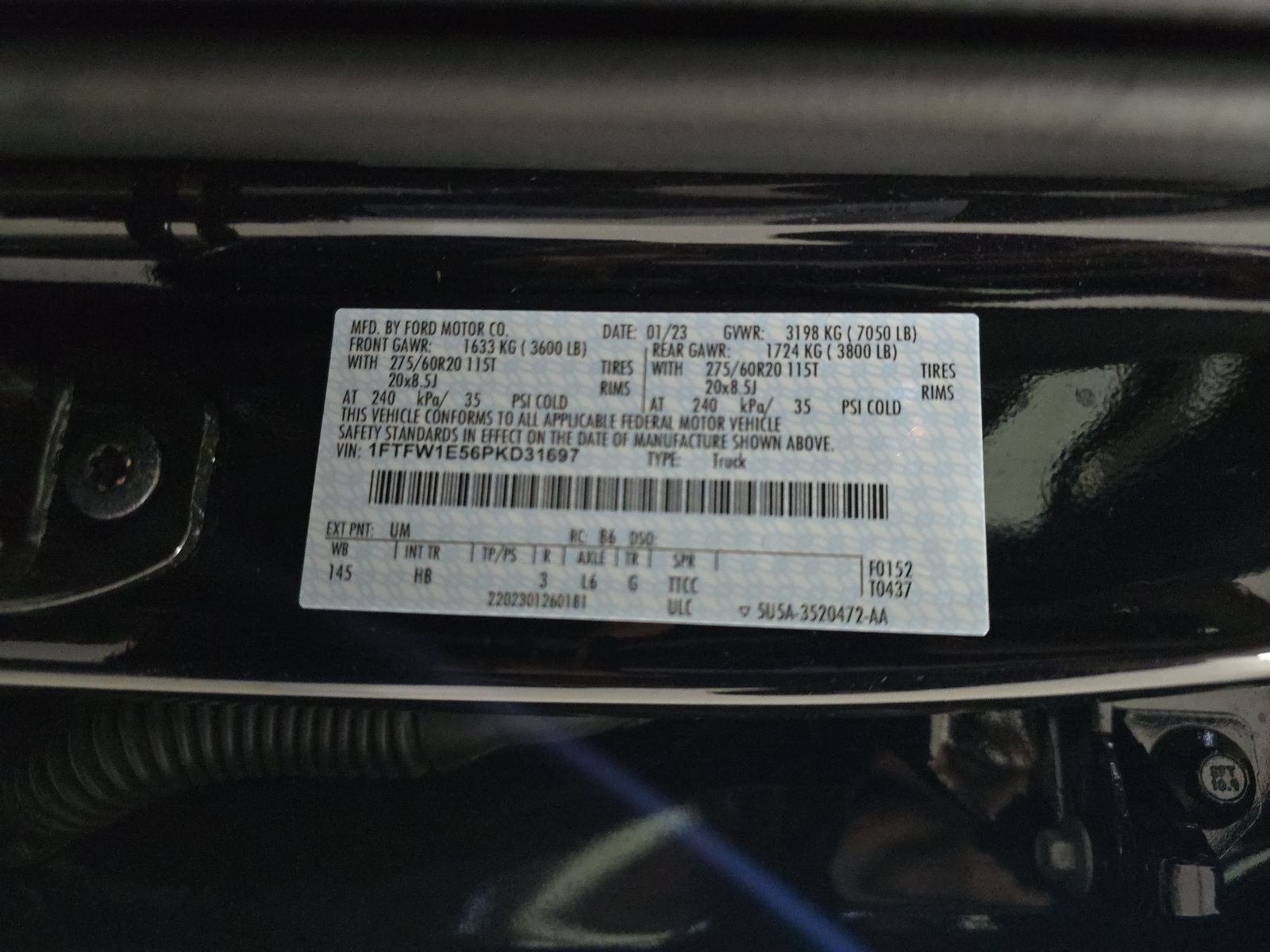 2023 Ford F-150 Lariat AWD