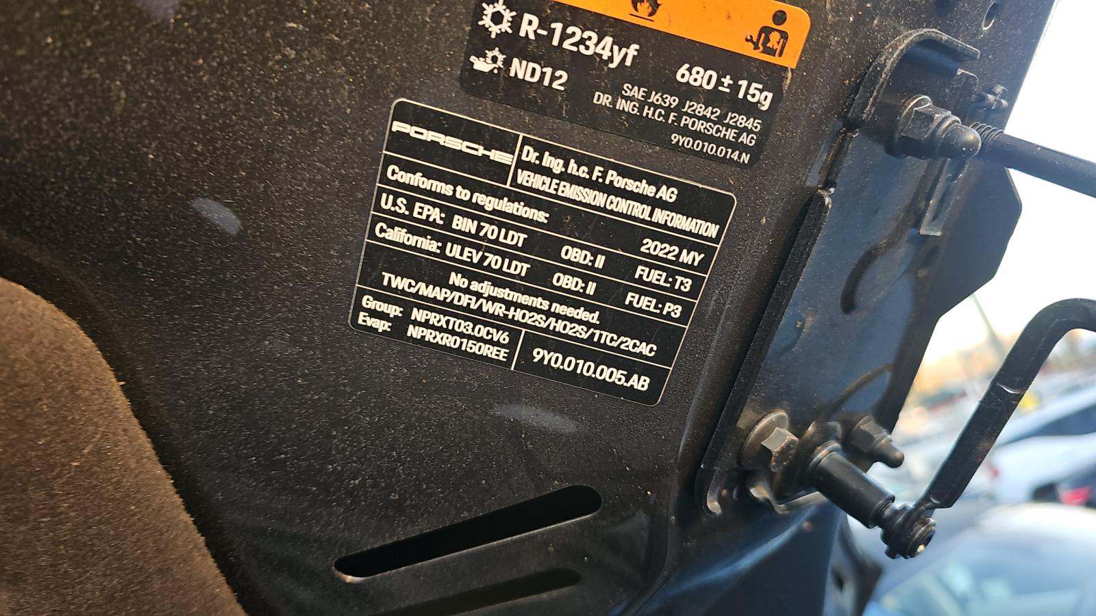 2022 Porsche Cayenne Base AWD