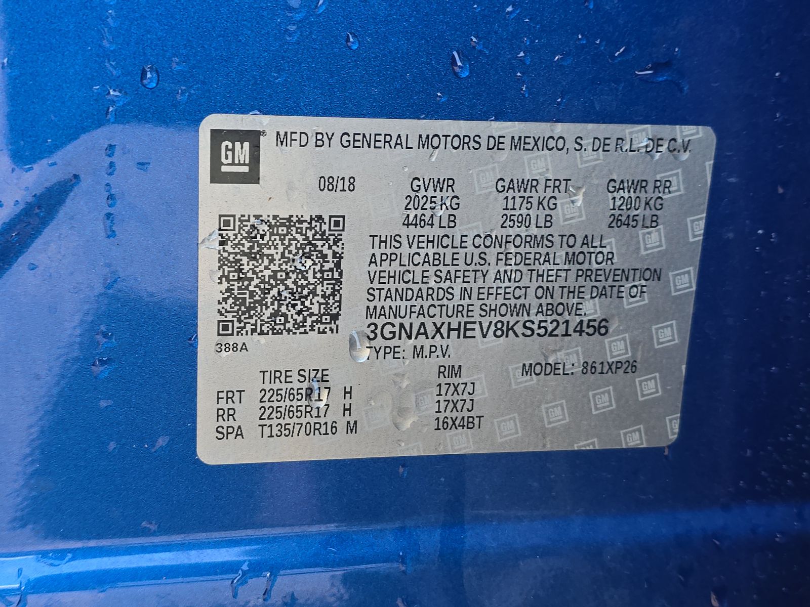 2019 Chevrolet Equinox LS FWD