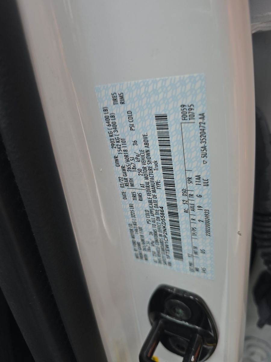 2022 Ford F-150 XLT RWD