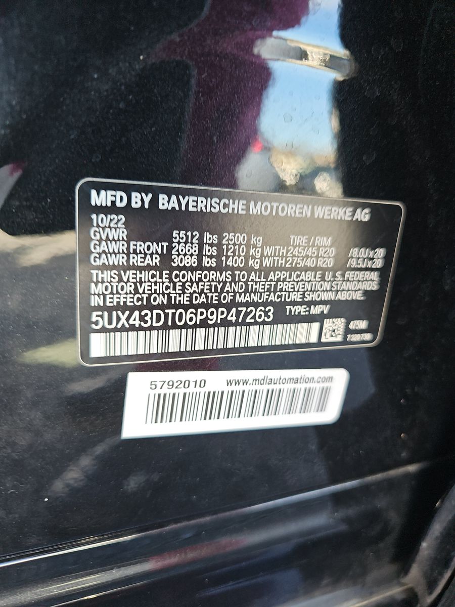 2023 BMW X4 M40i AWD