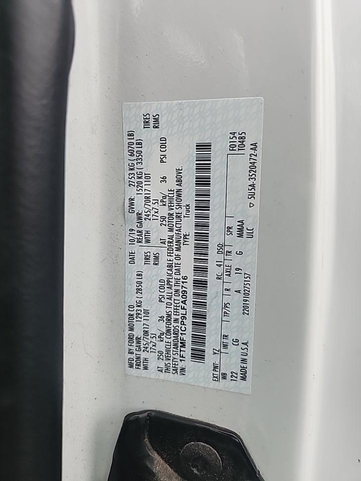 2020 Ford F-150 XL RWD