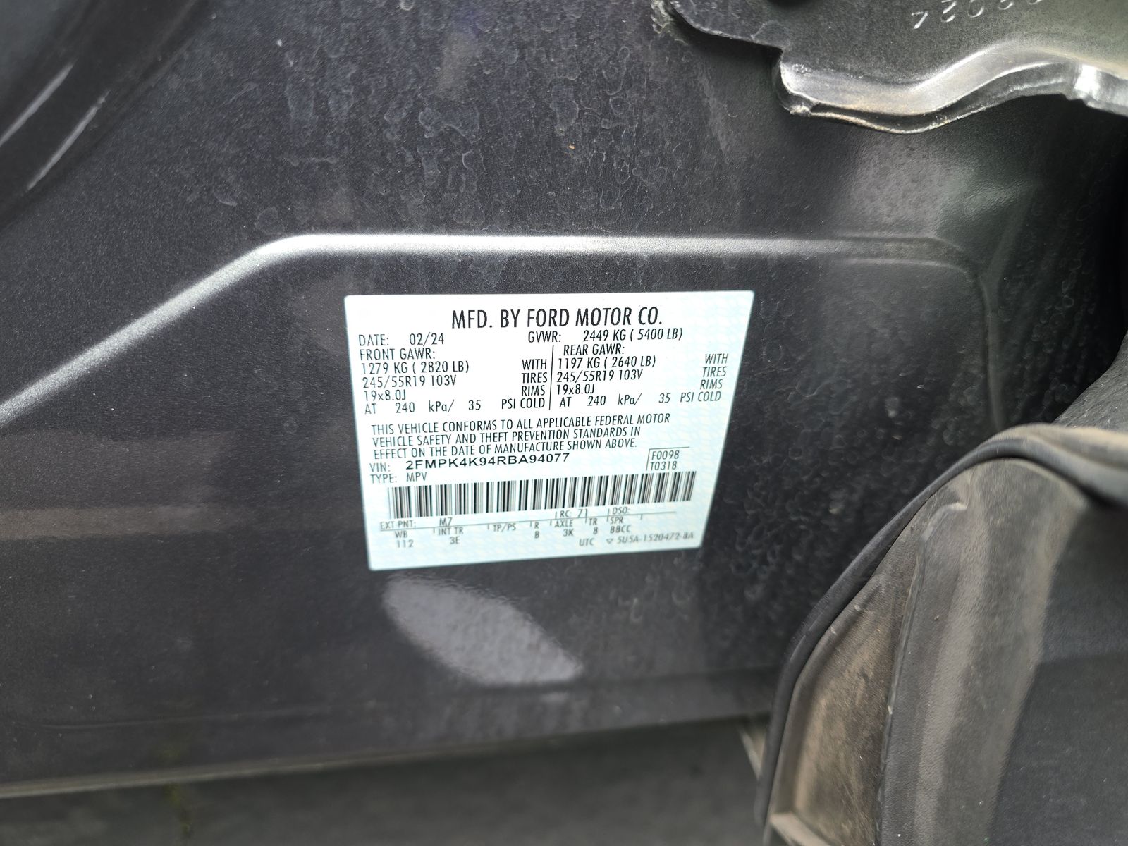 2024 Ford Edge Titanium AWD