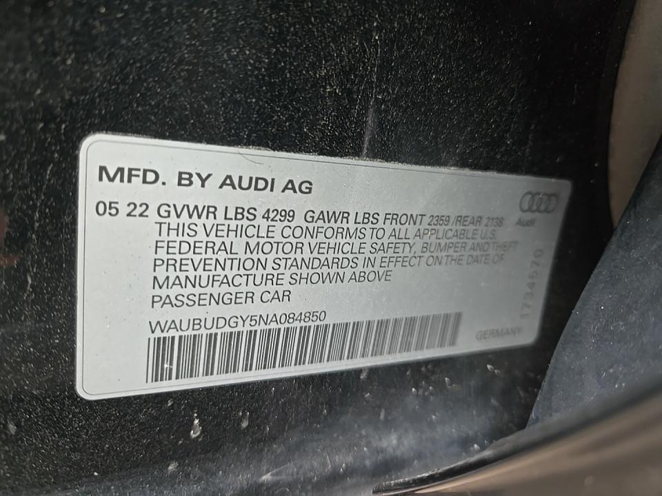 2022 Audi A3 2.0T Premium Plus FWD