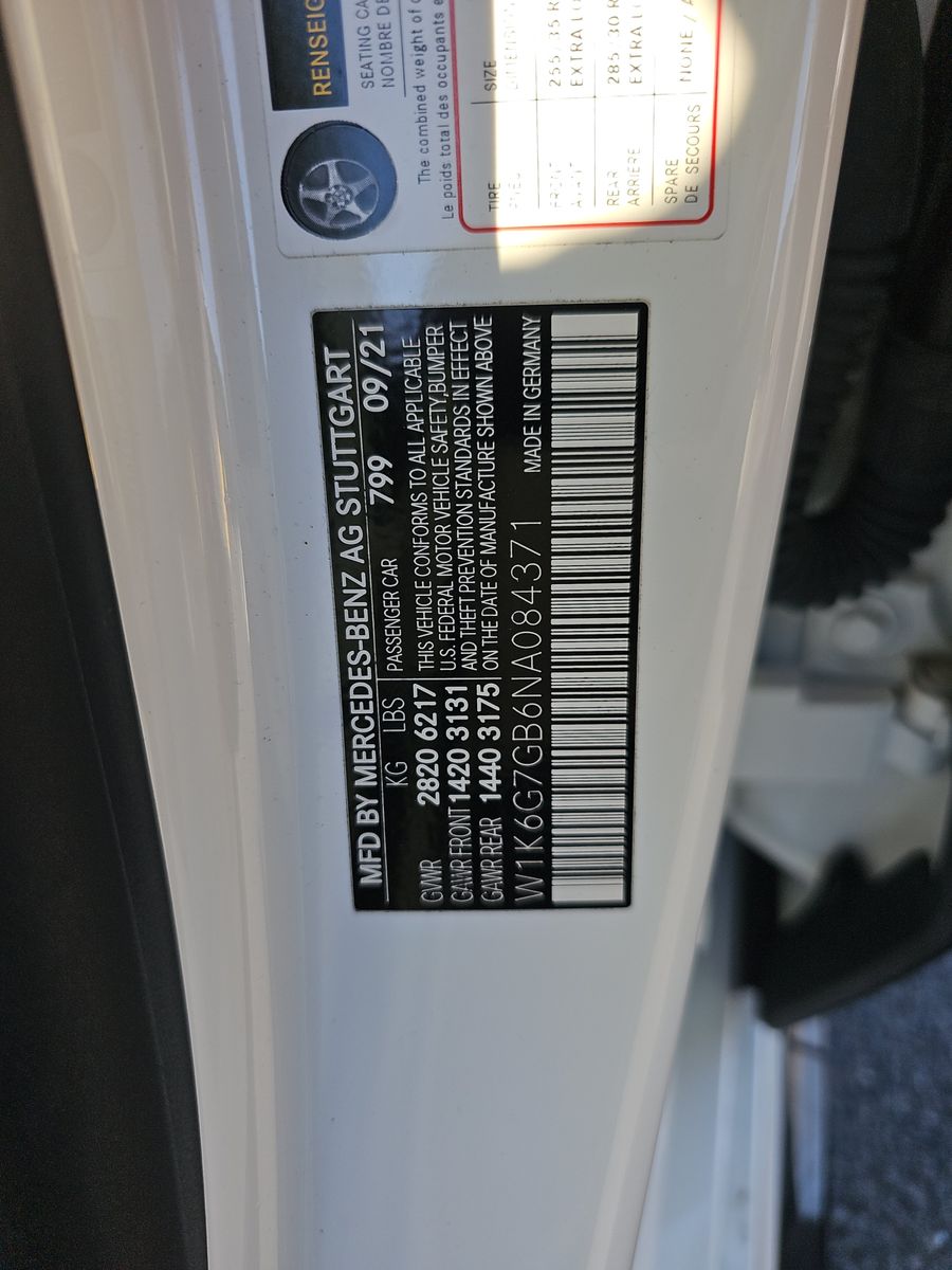 2022 Mercedes-Benz S-Class S 580 AWD