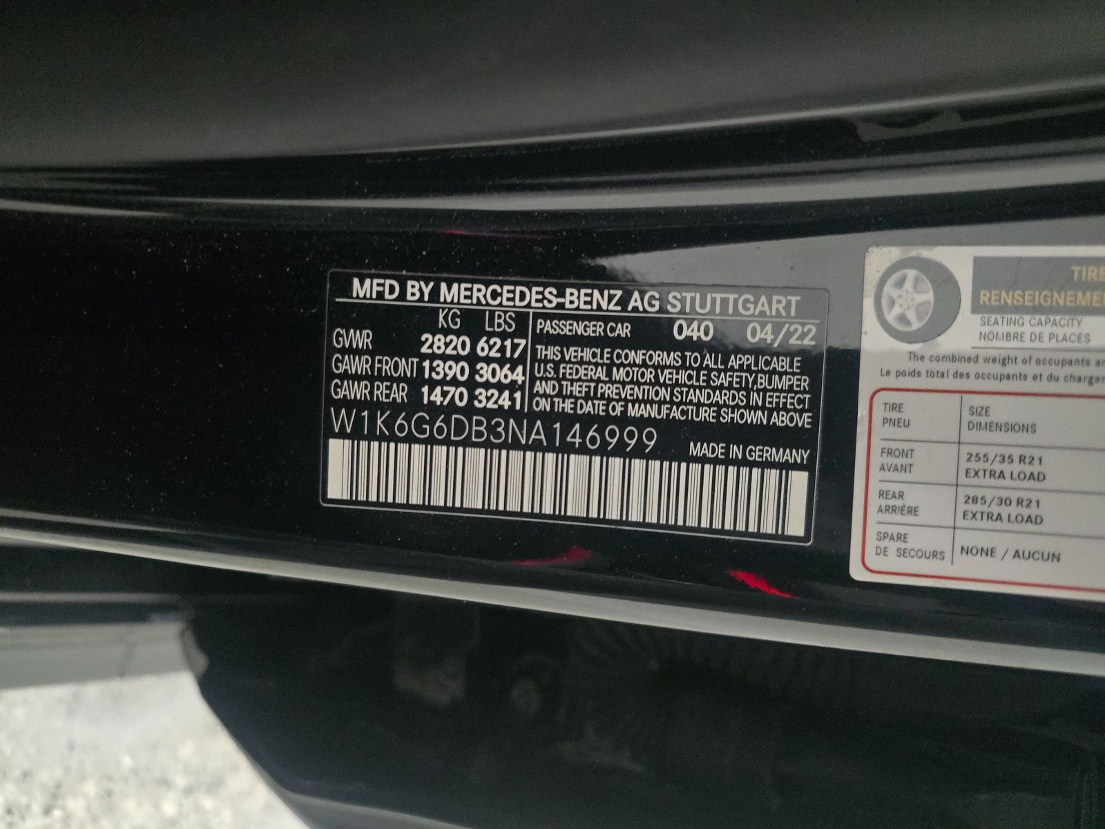 2022 Mercedes-Benz S-Class S 500 AWD