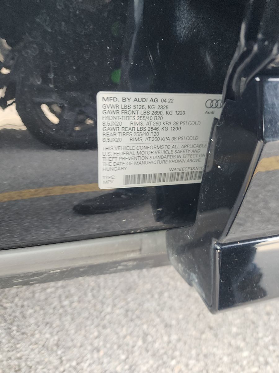 2022 Audi Q3 2.0T S line Premium Plus AWD