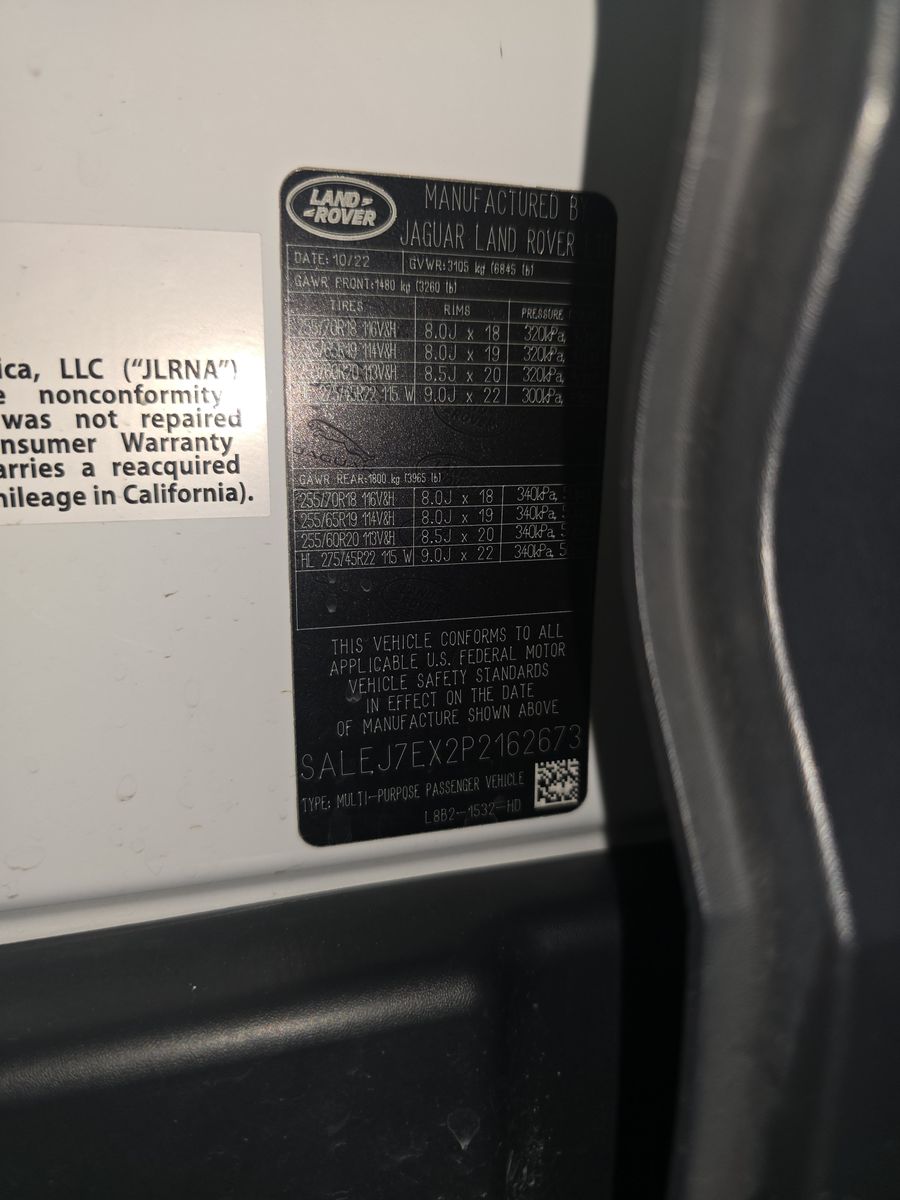 2023 Land Rover Defender 110 30th Anniversary Edition AWD