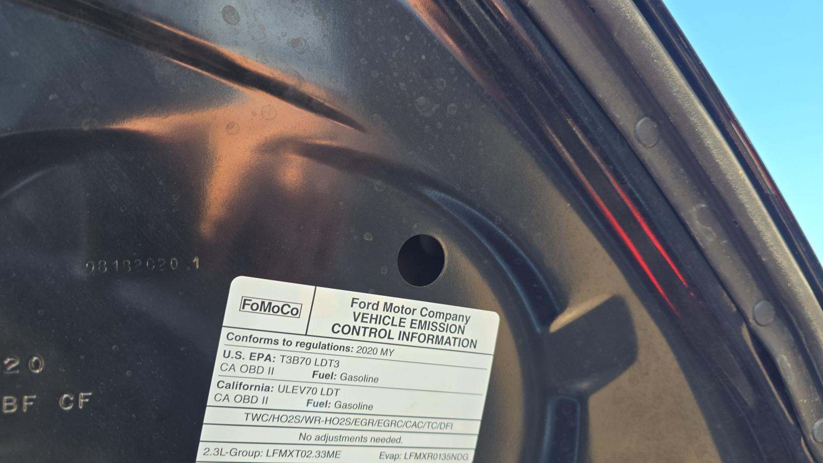 2020 Ford Ranger Lariat RWD