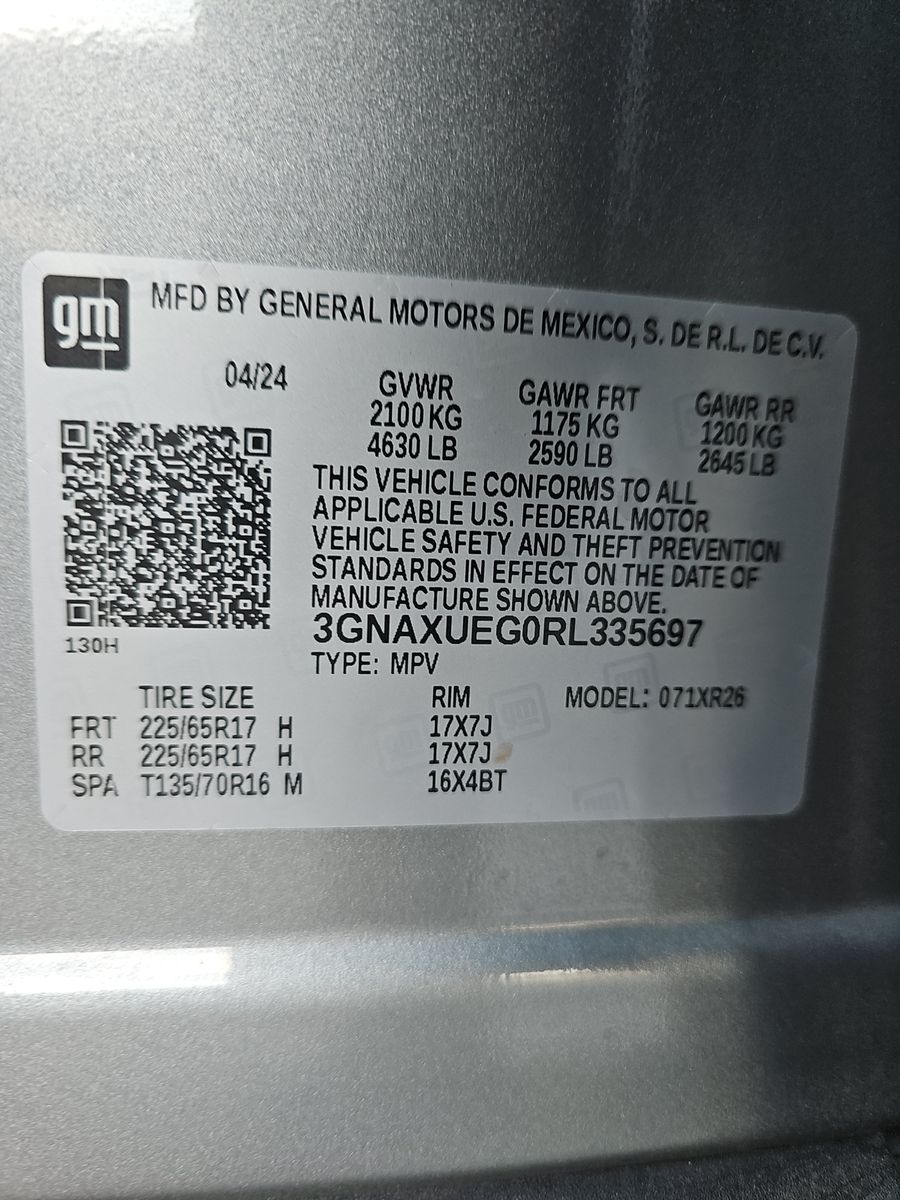 2024 Chevrolet Equinox LT AWD