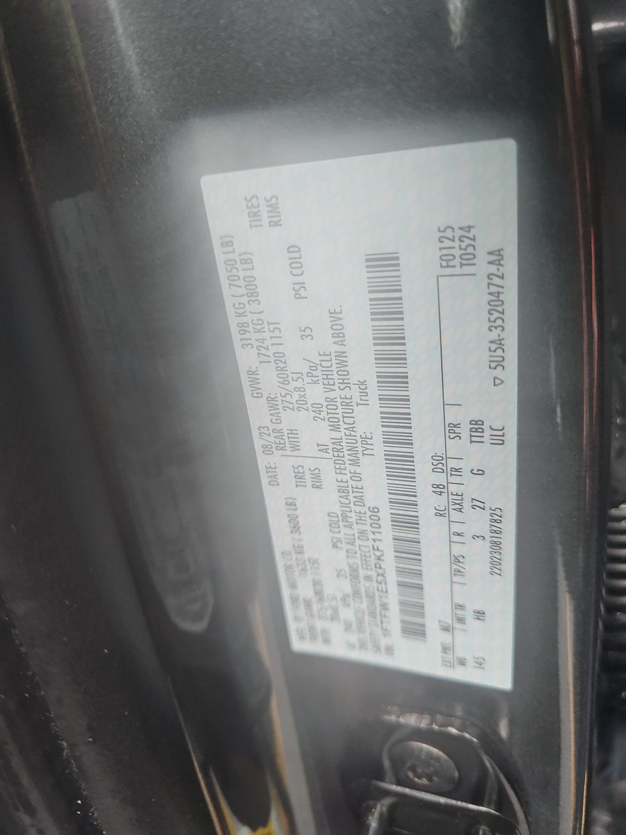 2023 Ford F-150 Lariat AWD