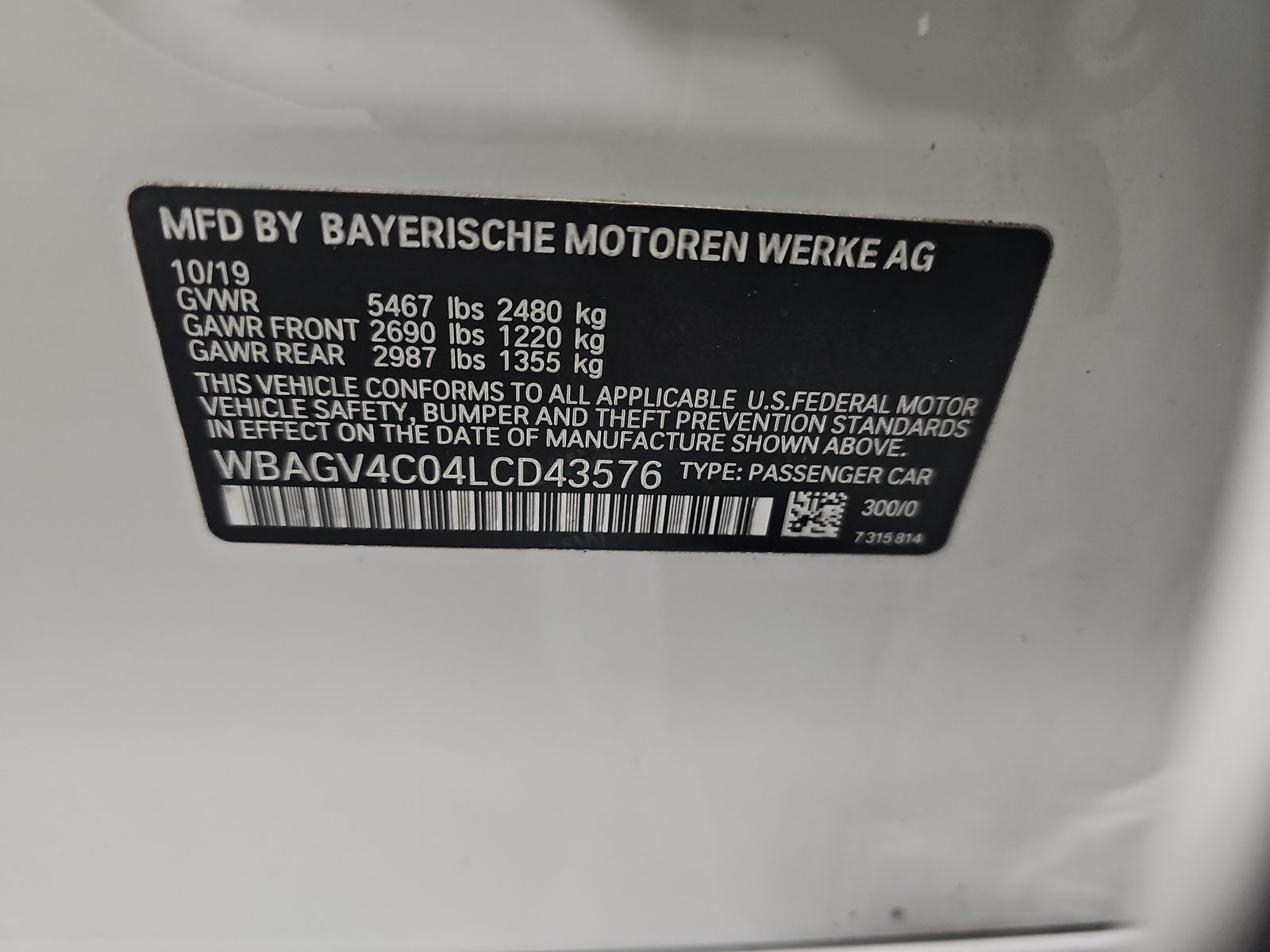 2020 BMW 8 Series 840i xDrive AWD