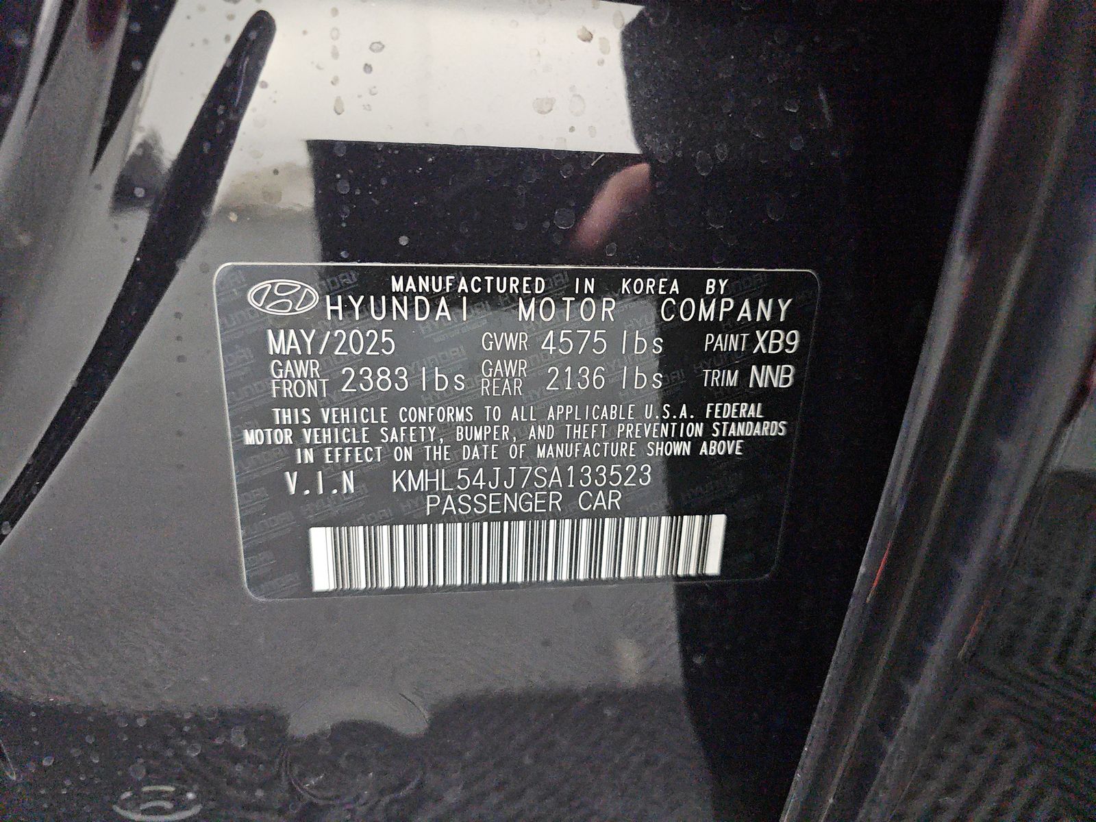 2025 Hyundai Sonata Hybrid Limited FWD