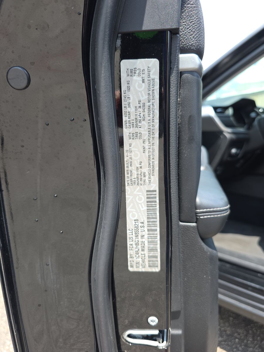 2022 Jeep Grand Cherokee Limited AWD