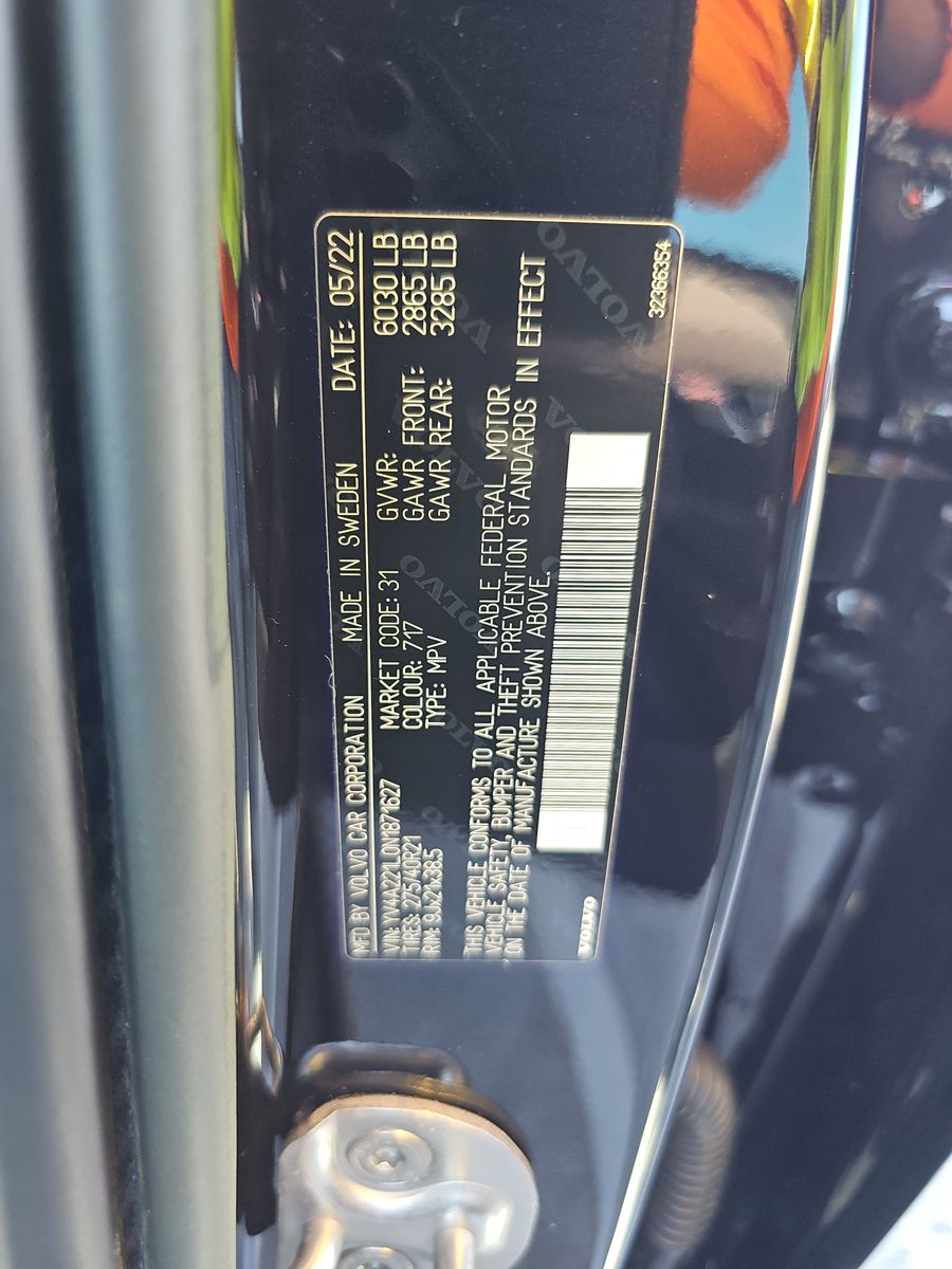 2022 Volvo XC90 T6 Inscription AWD