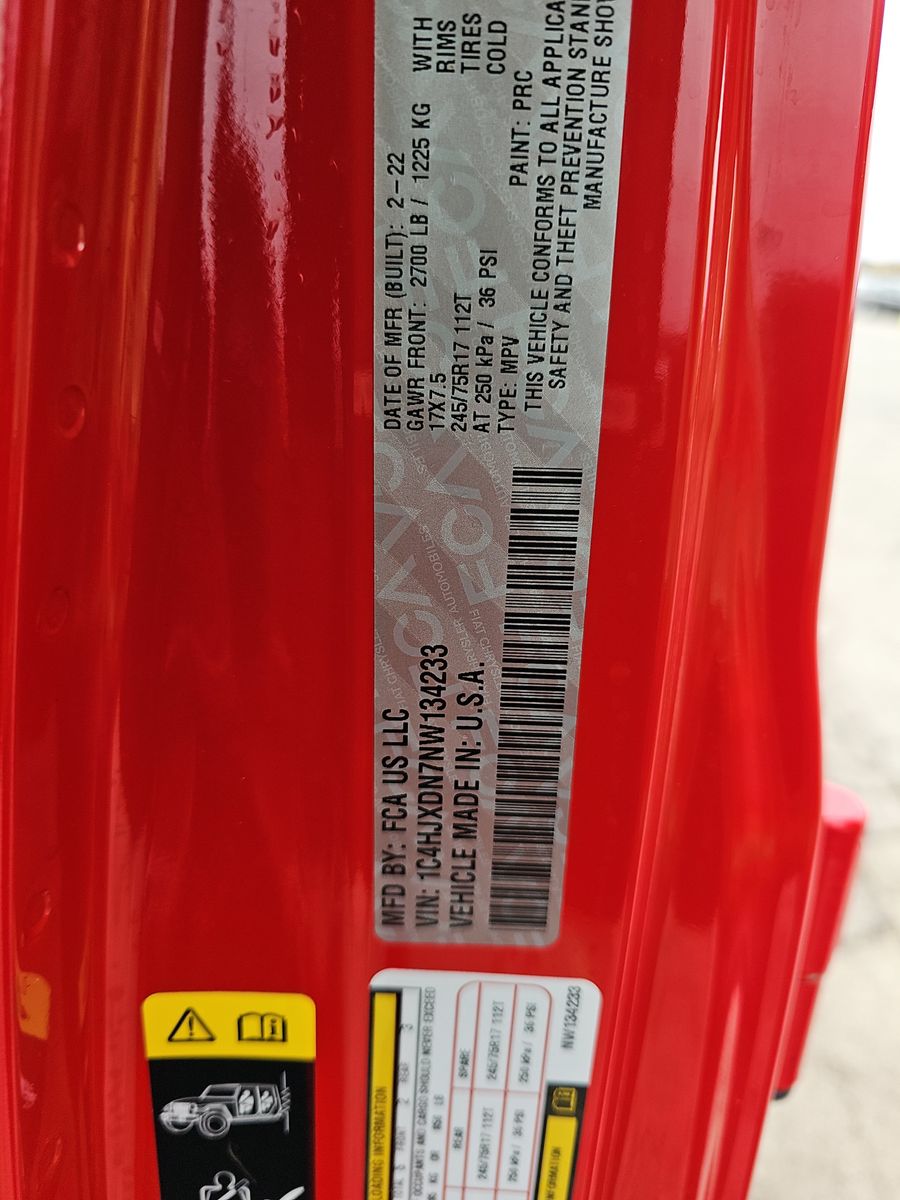 2022 Jeep Wrangler Unlimited Sport S Edition AWD