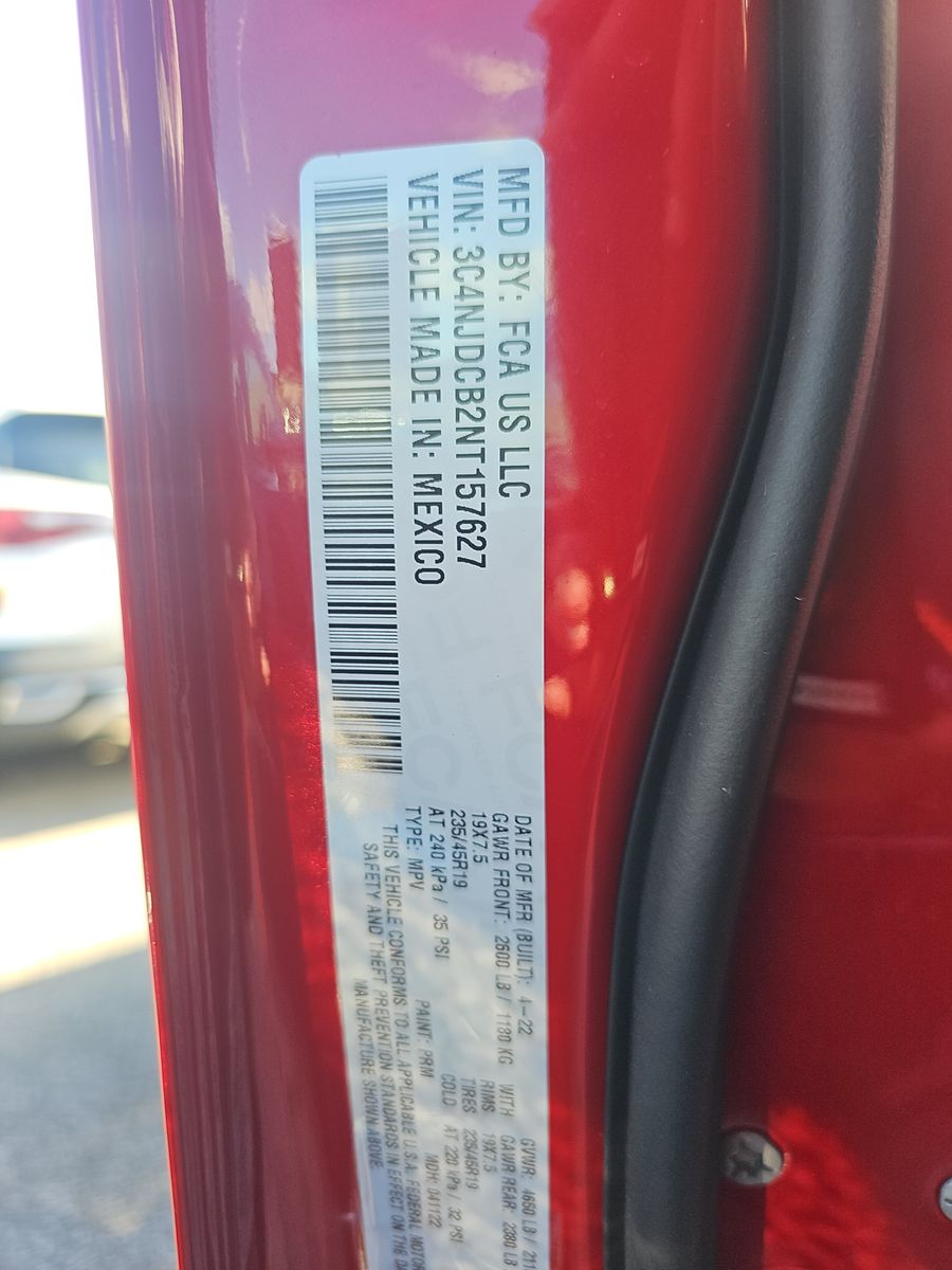 2022 Jeep Compass Limited Red Edition AWD