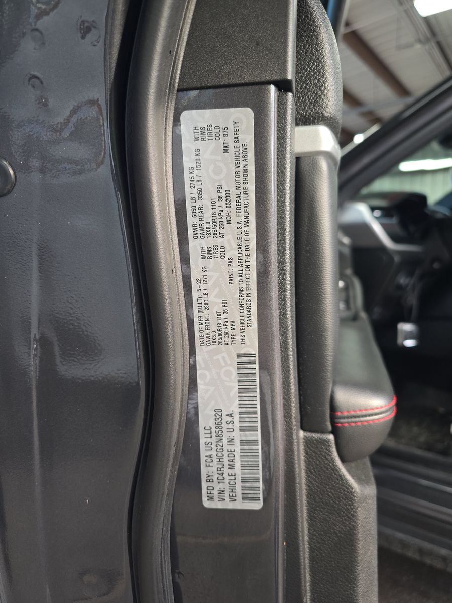 2022 Jeep Grand Cherokee Trailhawk AWD