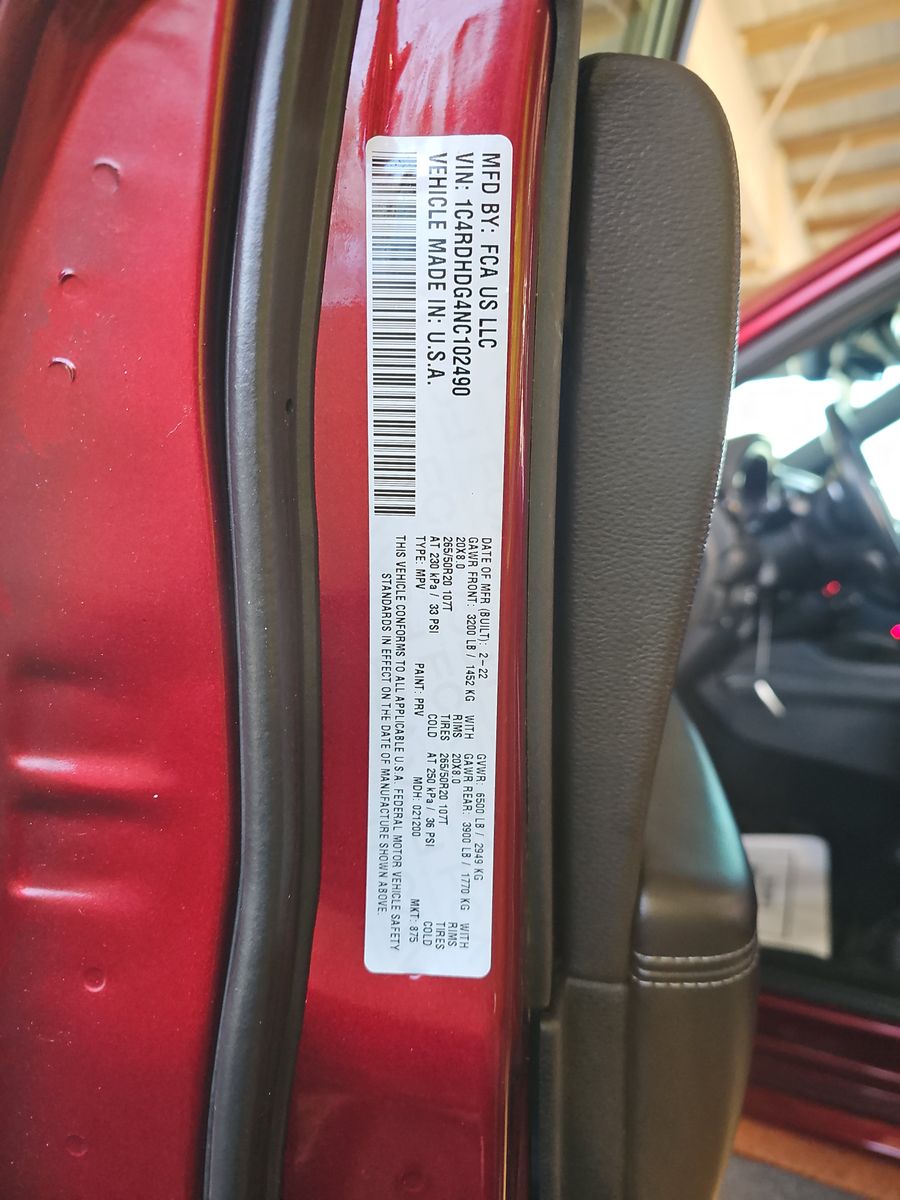 2022 Dodge Durango GT RWD