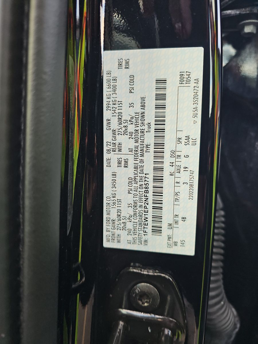 2022 Ford F-150 XLT AWD