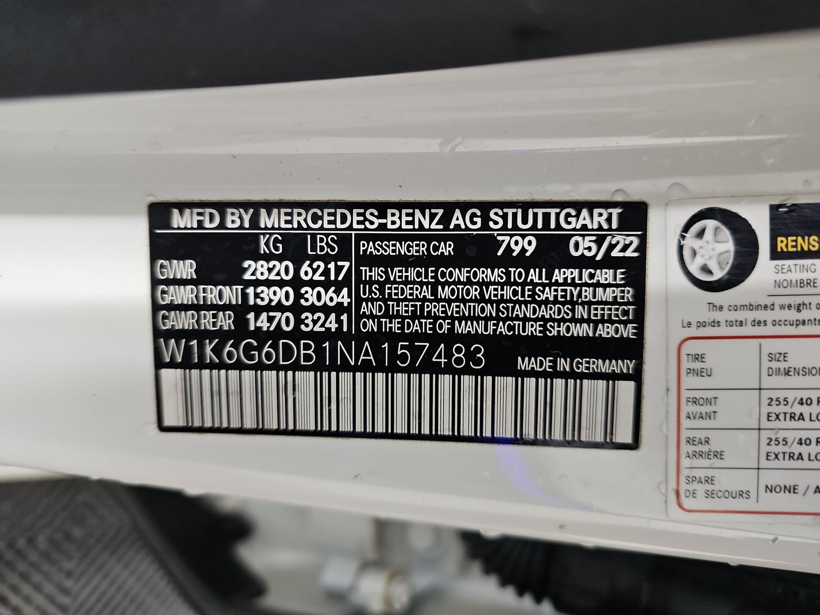 2022 Mercedes-Benz S-Class S 500 AWD