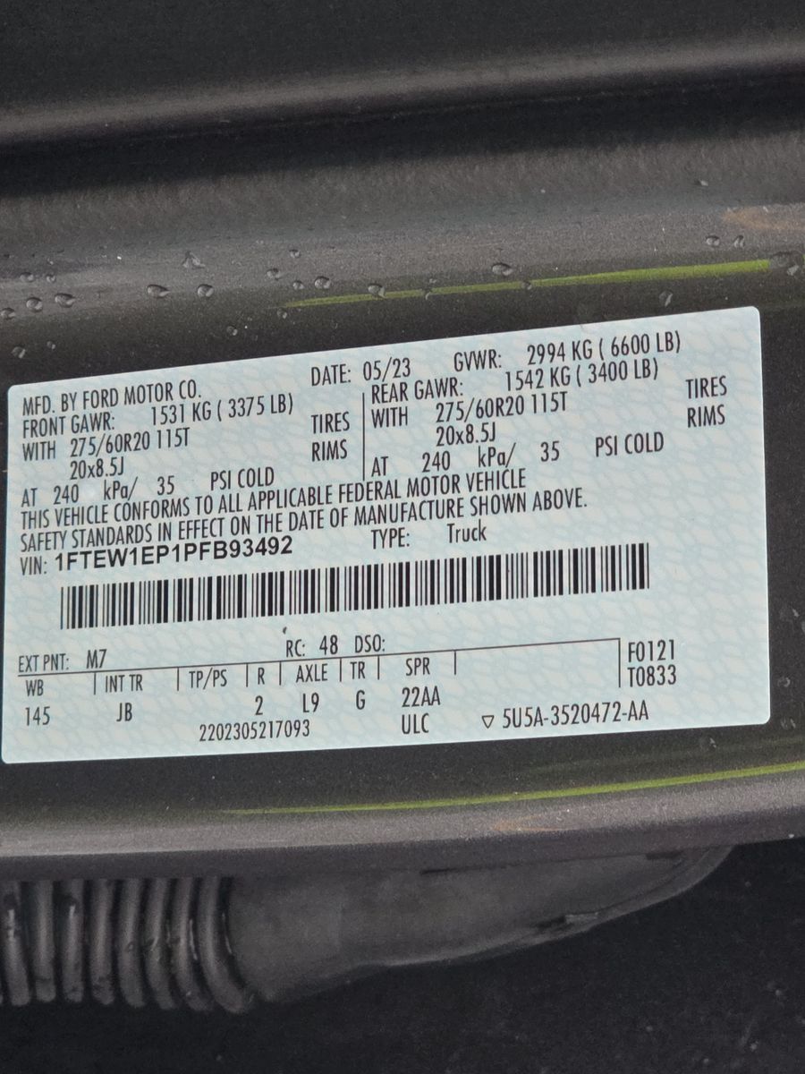 2023 Ford F-150 XL AWD