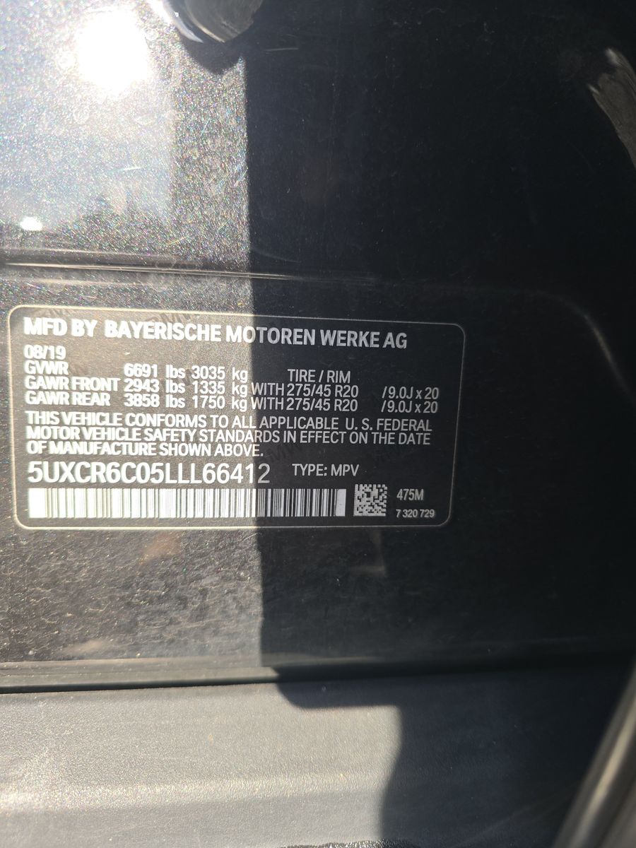 2020 BMW X5 xDrive40i AWD