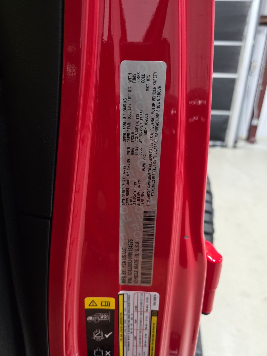 2022 Jeep Wrangler Unlimited Rubicon AWD