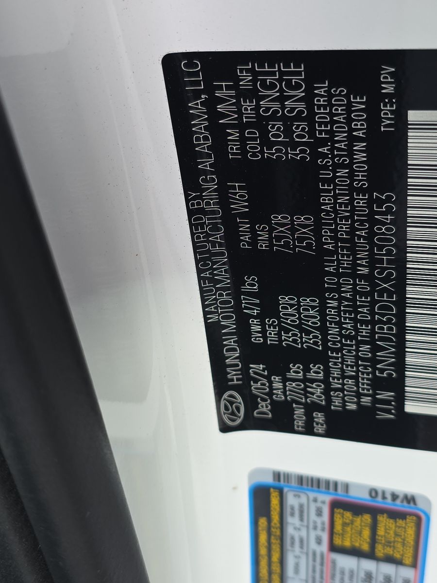 2025 Hyundai Tucson SEL FWD