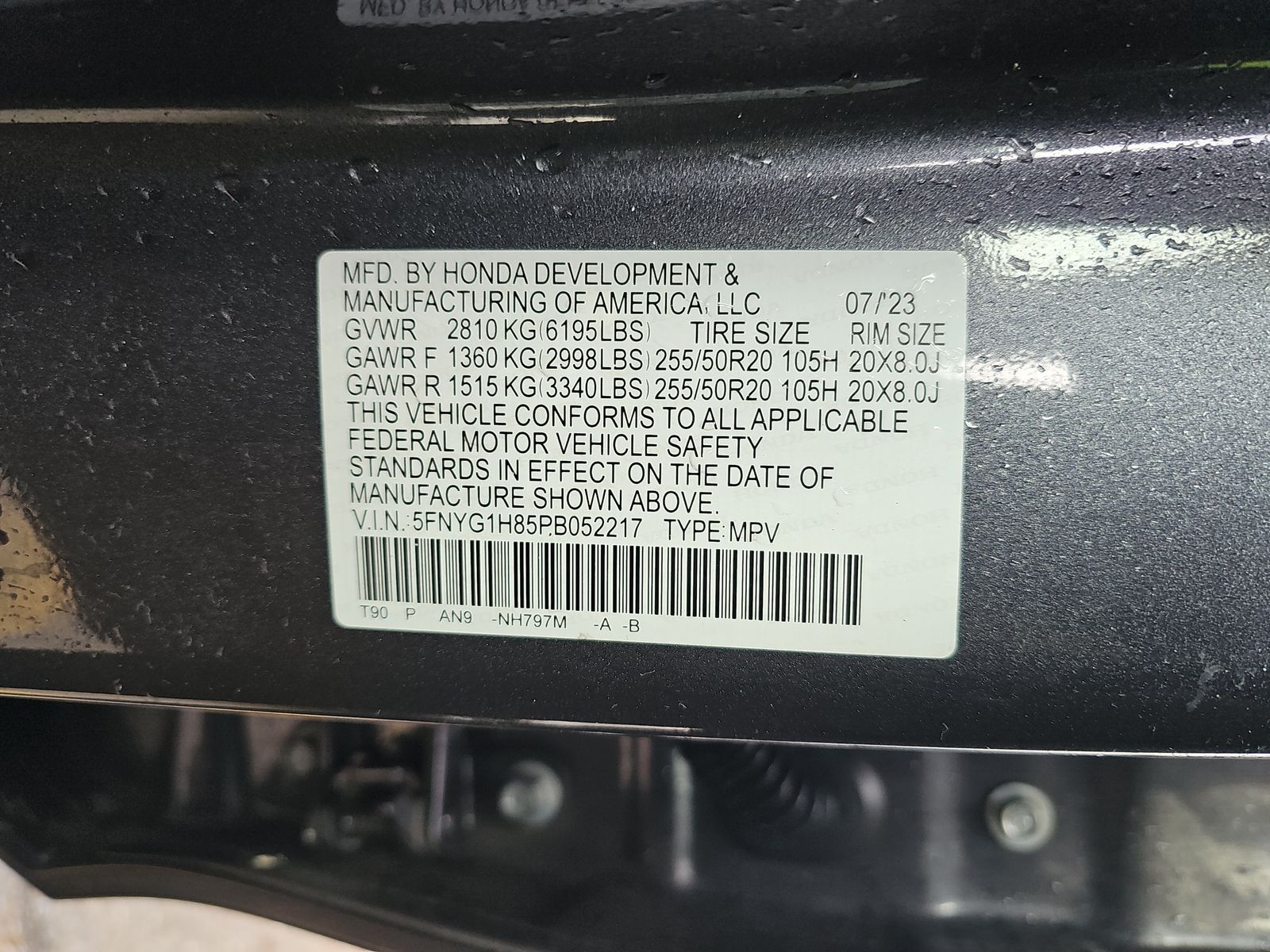 2023 Honda Pilot Elite AWD