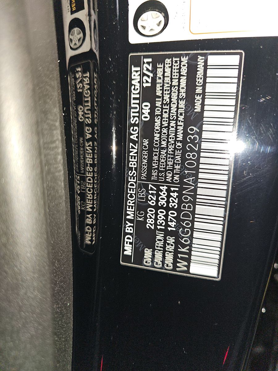 2022 Mercedes-Benz S-Class S 500 AWD