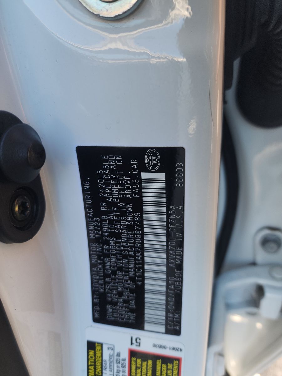 2024 Toyota Camry LE FWD