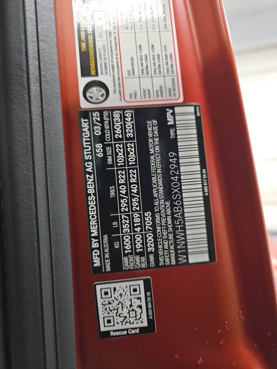 2025 Mercedes-Benz G-Class AMG G 63 AWD