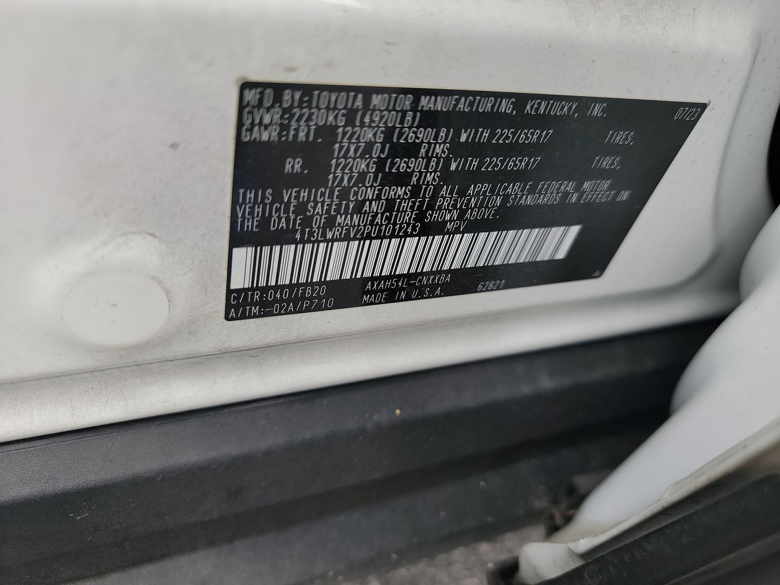 2023 Toyota RAV4 Hybrid LE AWD