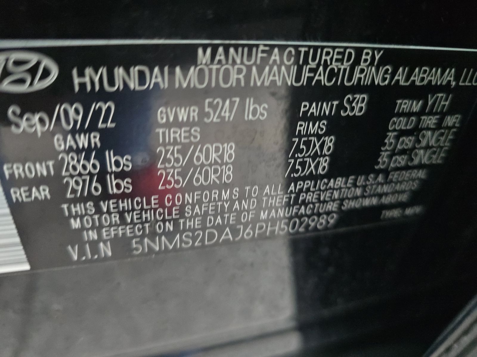 2023 Hyundai Santa Fe SEL AWD
