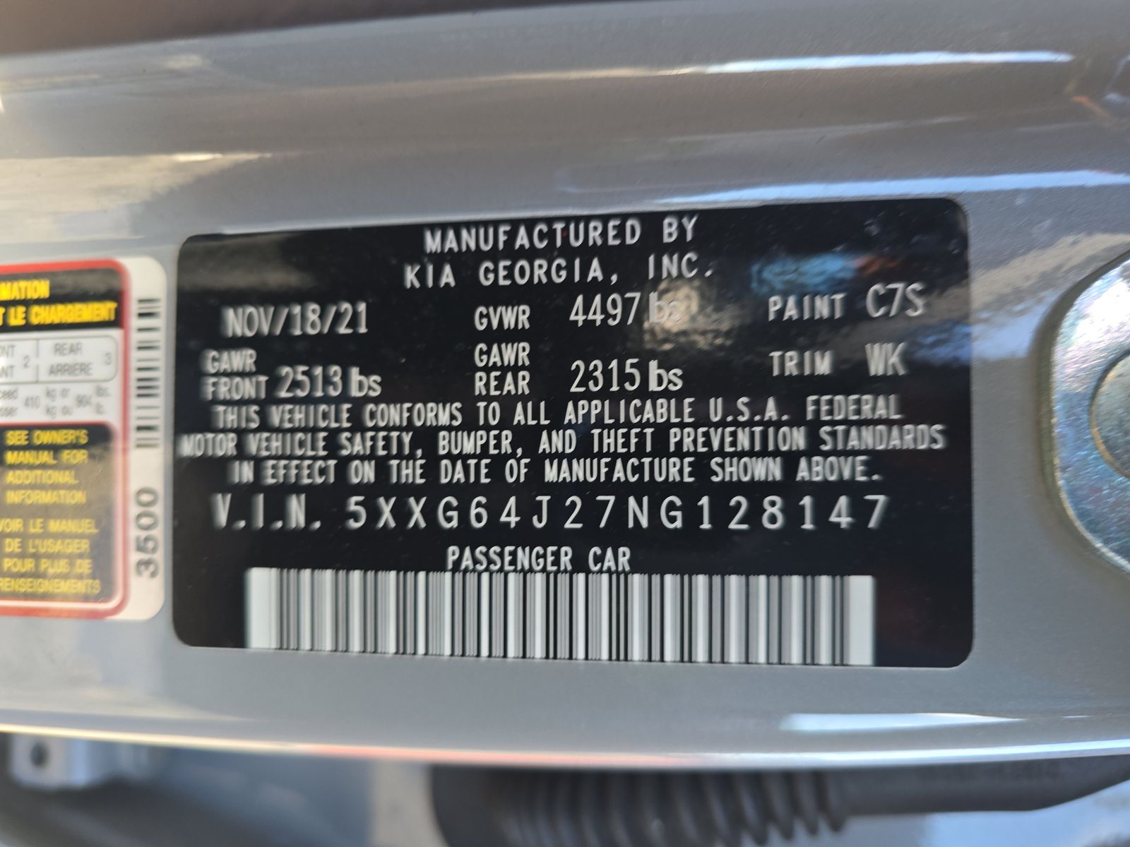 2022 Kia K5 GT-Line AWD