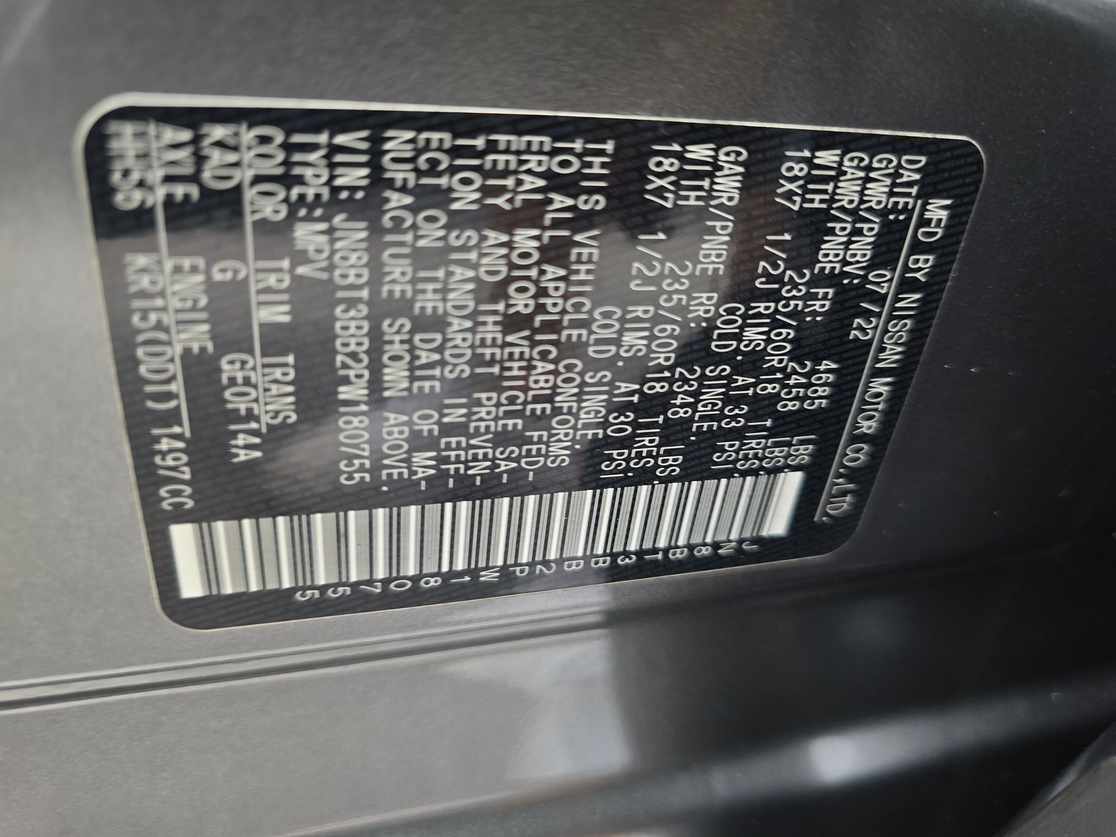 2023 Nissan Rogue SV AWD