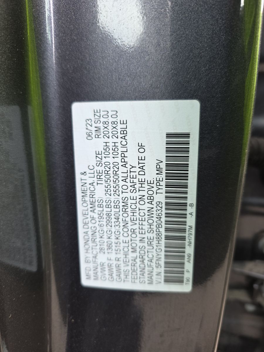 2023 Honda Pilot Elite AWD