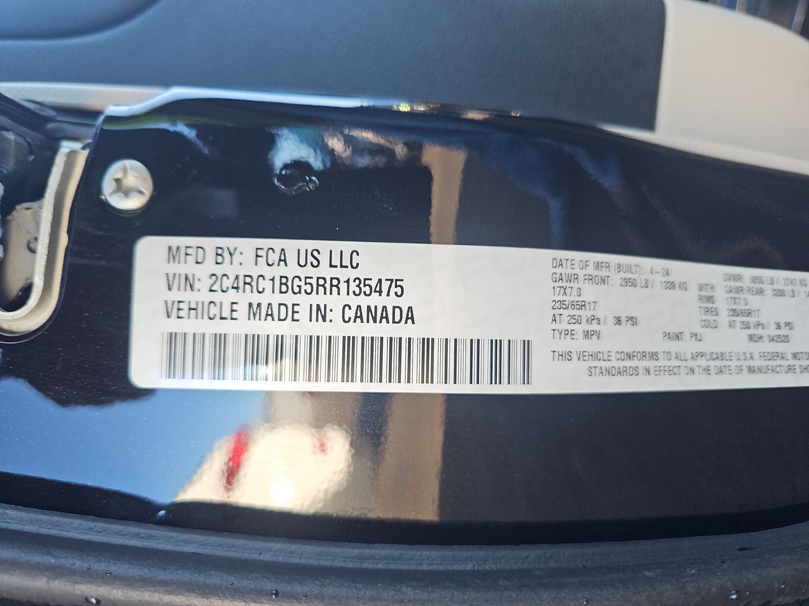 2024 Chrysler Pacifica Touring L FWD