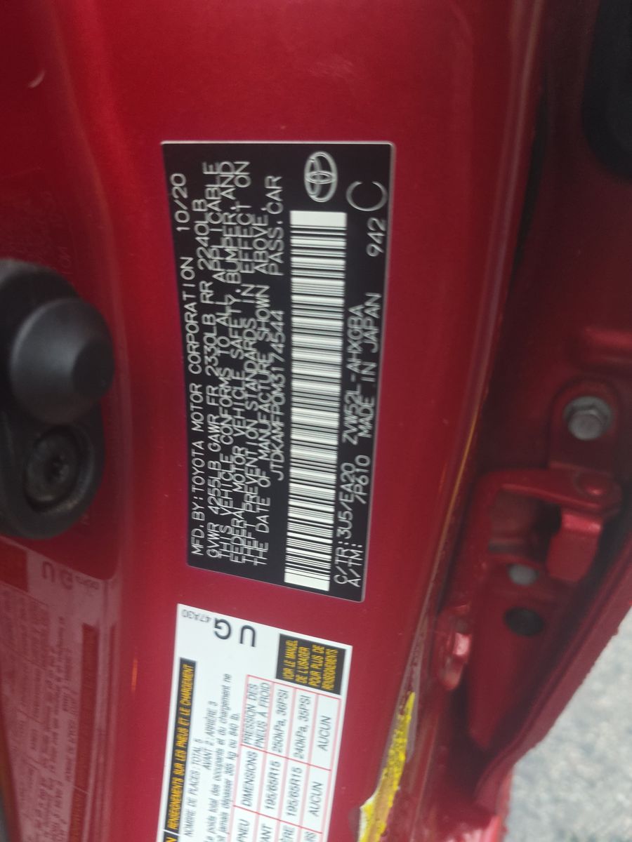 2021 Toyota Prius Prime Limited FWD