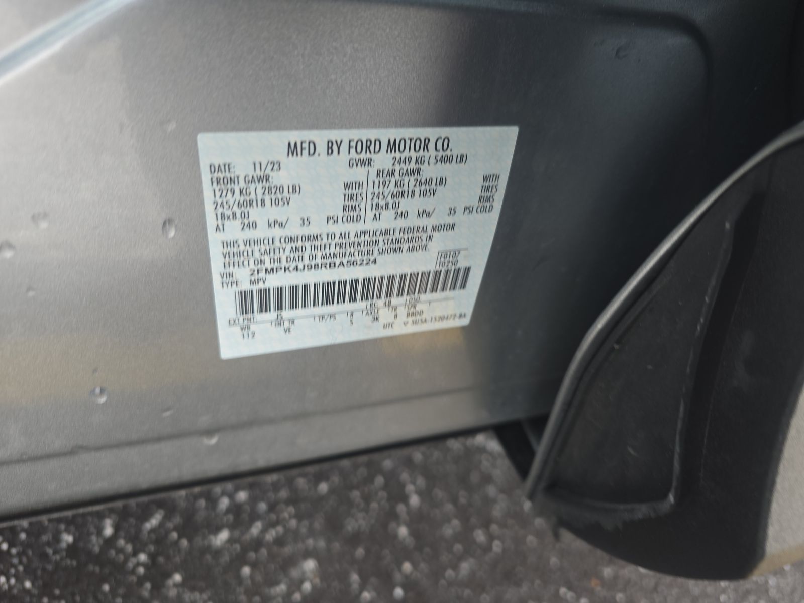 2024 Ford Edge SEL AWD