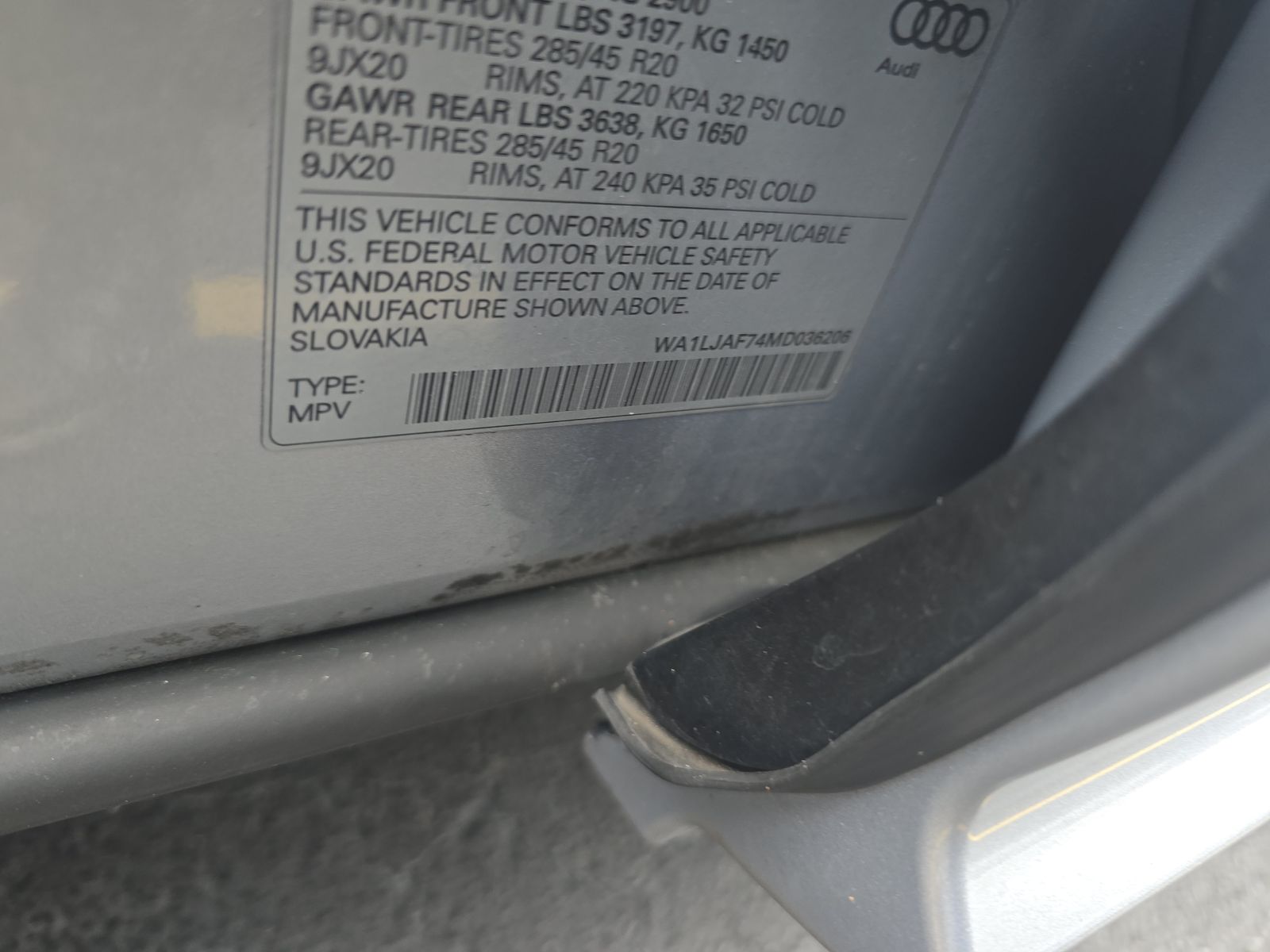 2021 Audi Q7 2.0T Premium Plus AWD