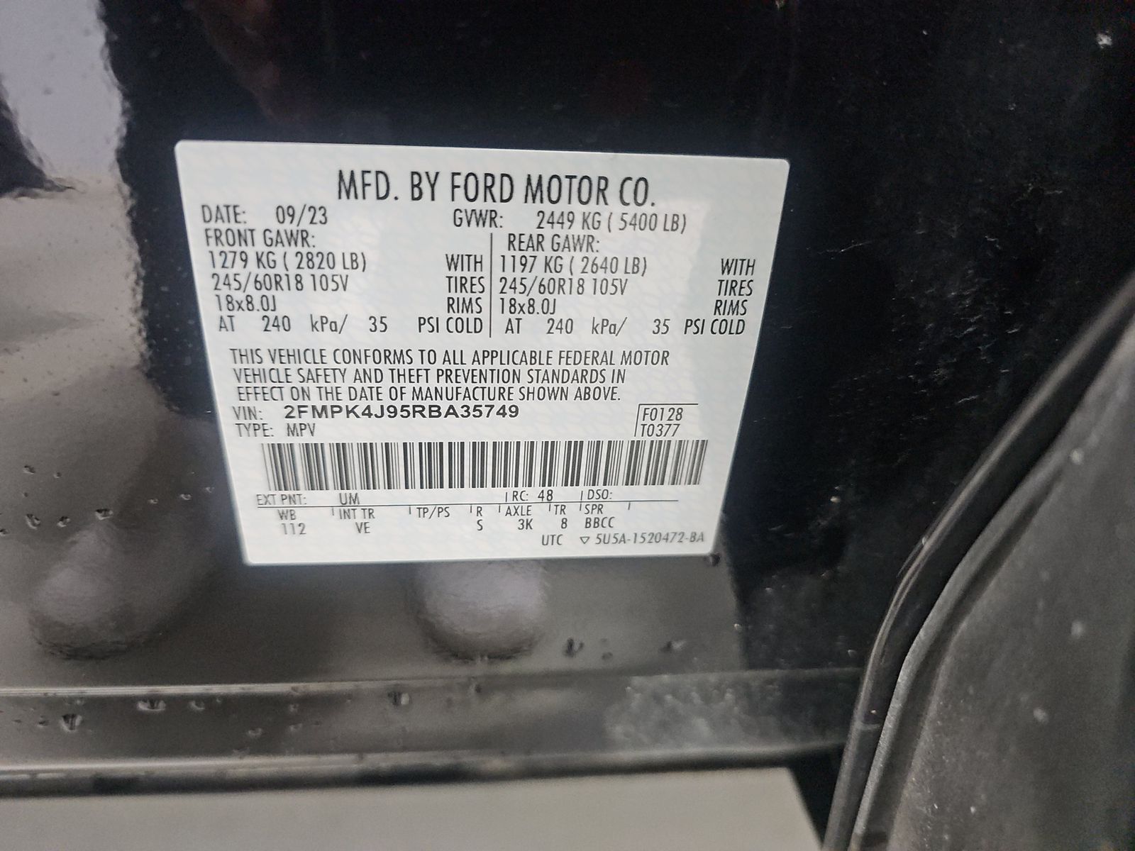 2024 Ford Edge SEL AWD