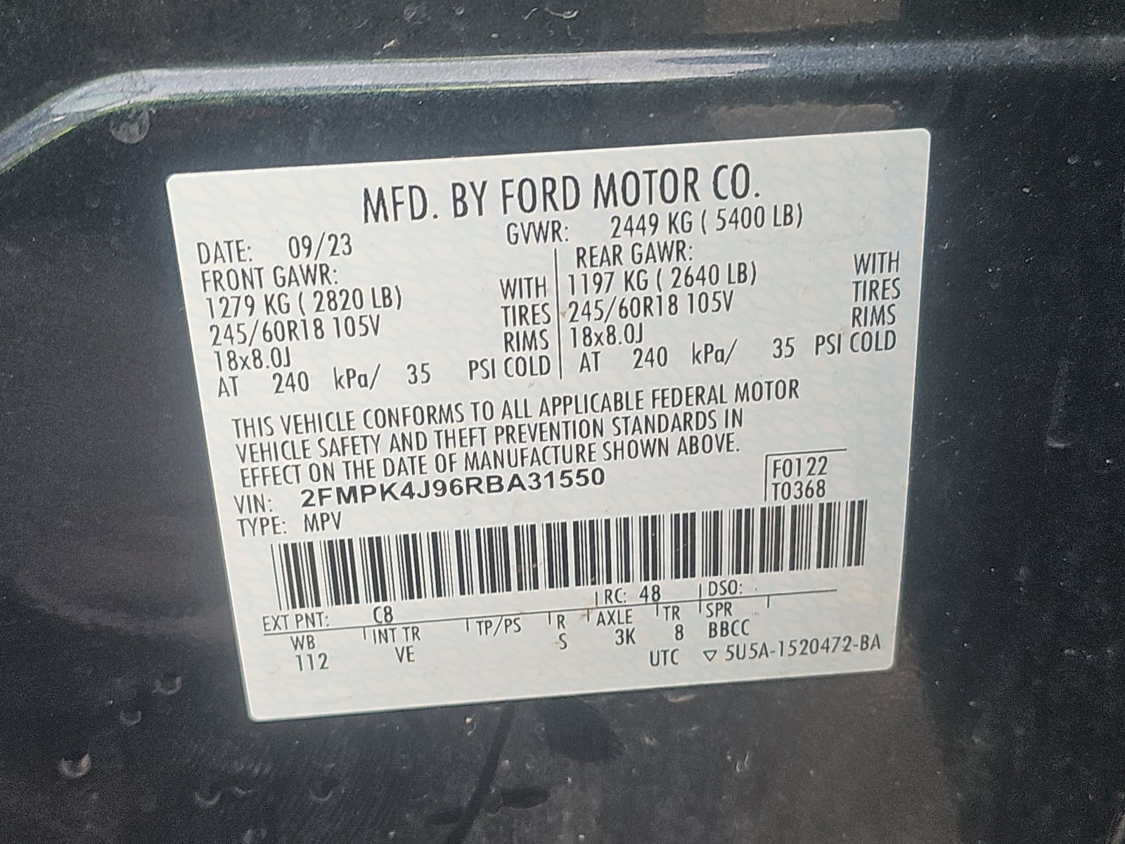 2024 Ford Edge SEL AWD