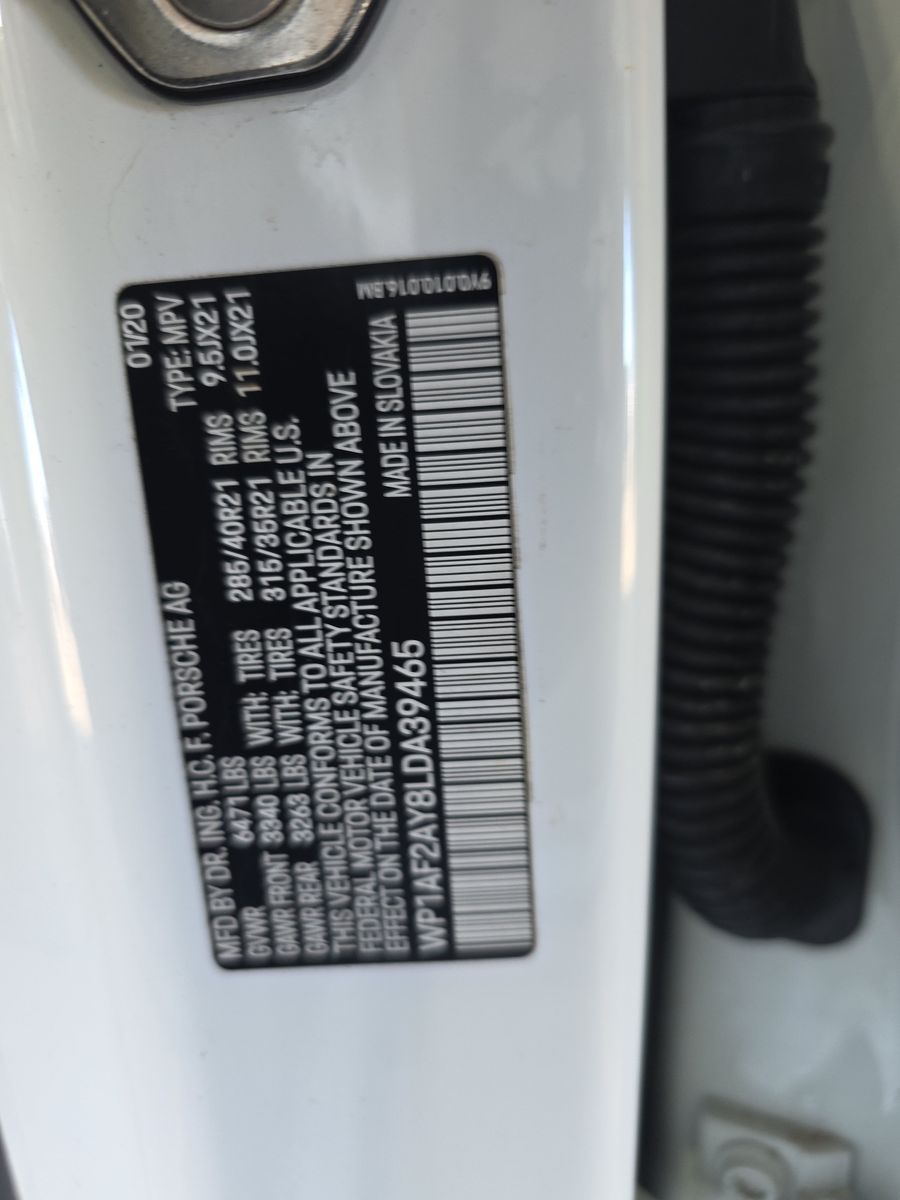 2020 Porsche Cayenne Turbo AWD