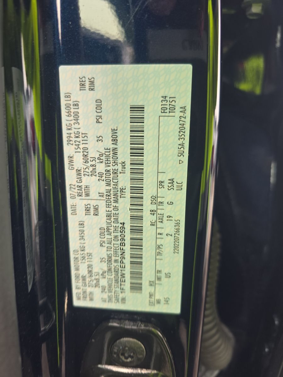 2022 Ford F-150 XLT AWD